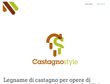 Tablet Screenshot of castagnostyle.ch